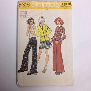 Simplicity VTG Sewing Pattern #5316